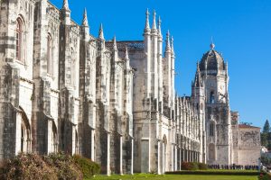 Jeronimos Monestary in Lisbon, Portugal