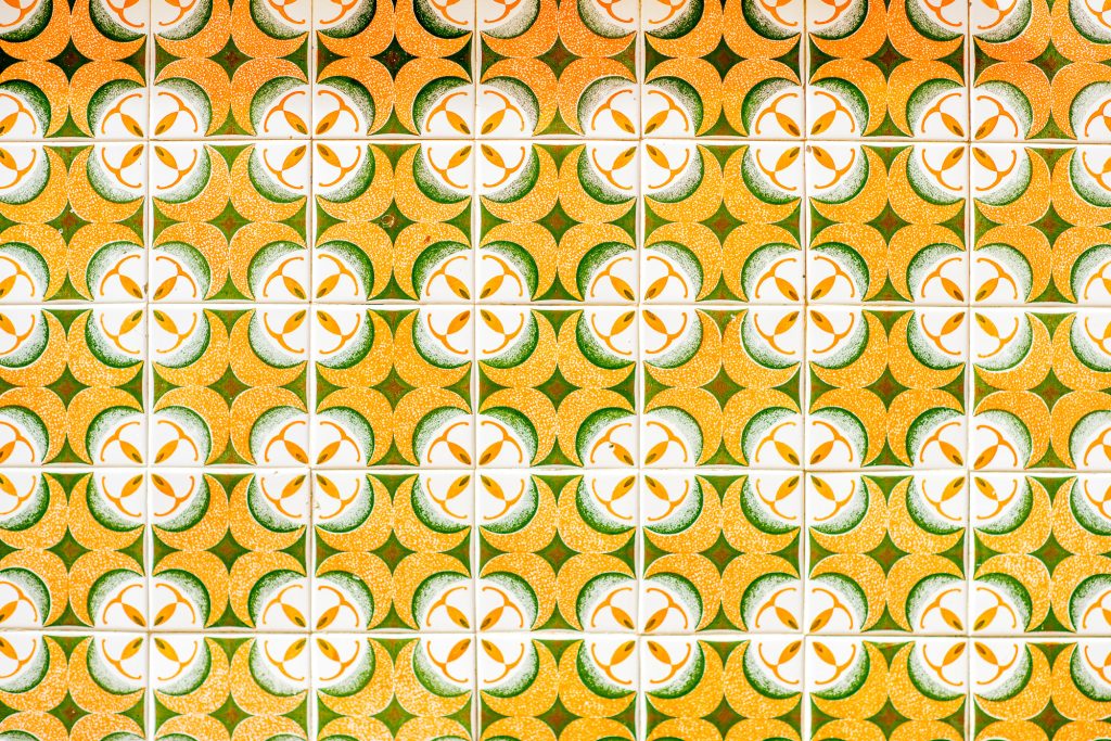 Portuguese facade tiles